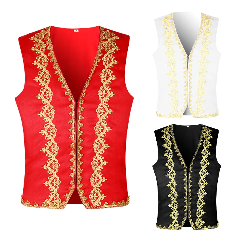 Gilet barocco ricamato in oro  - Embroidery Online recensione e prezzo