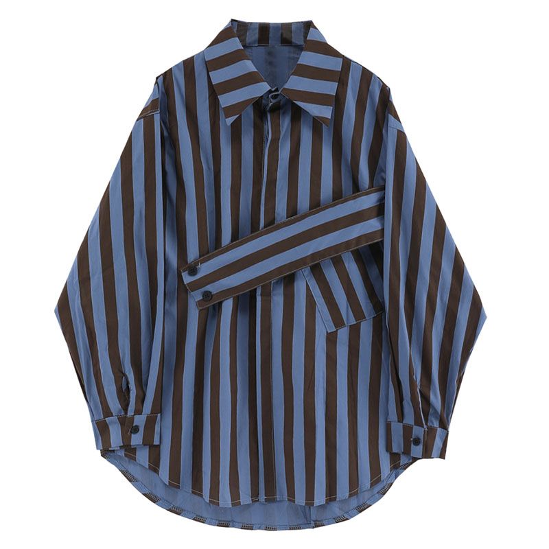 Camicia a righe coreana con pe - Embroidery Online recensione e prezzo