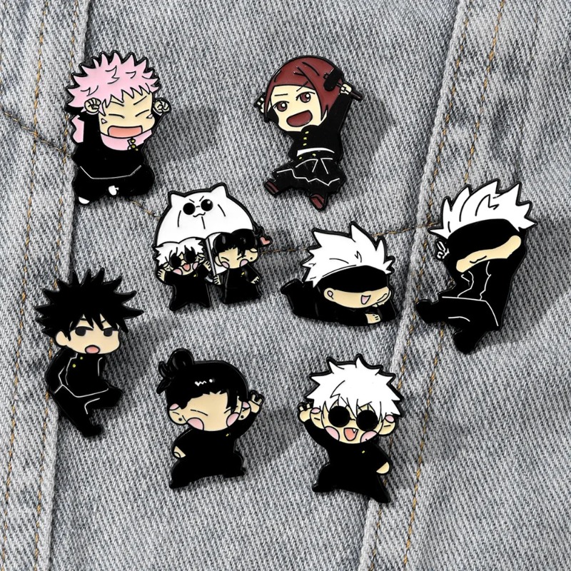 Set di 8 spille smaltate anime - Embroidery Reddit recensione e prezzo